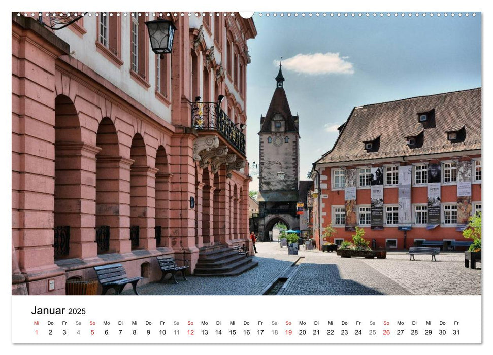 Gengenbach - romantisches Kleinod im Schwarzwald (CALVENDO Premium Wandkalender 2025)