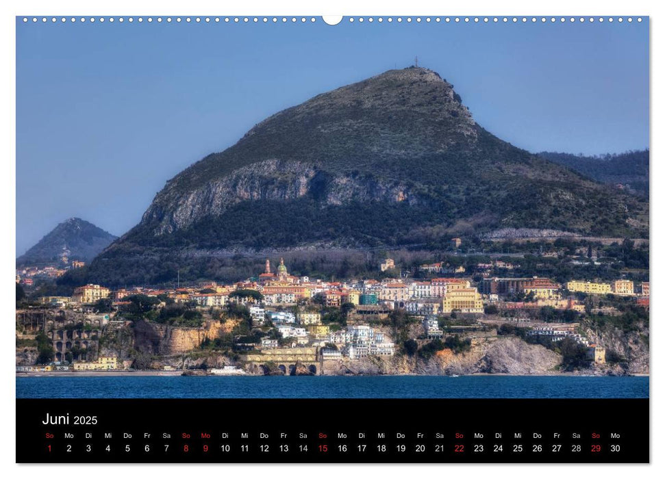 Amalfiküste und Capri (CALVENDO Premium Wandkalender 2025)