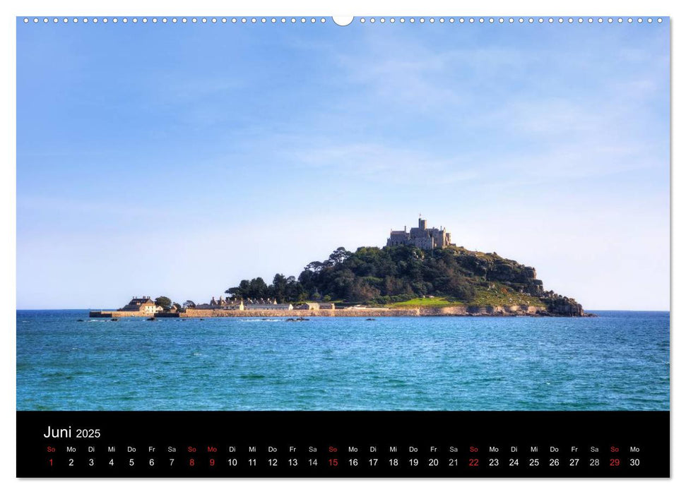 Cornwall (CALVENDO Premium Wandkalender 2025)