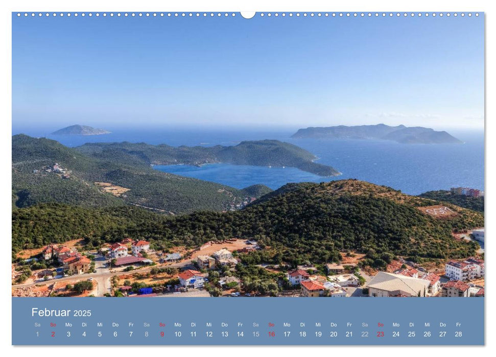 Lykien - Türkei, eine Reise zu den Schätzen der Vergangenheit (CALVENDO Premium Wandkalender 2025)