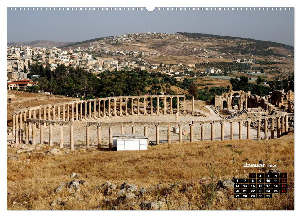 Jordanien. Königreich in der Wüste (CALVENDO Wandkalender 2025)