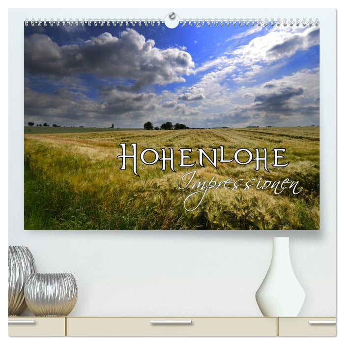 Hohenlohe Impressionen (CALVENDO Premium Wandkalender 2025)