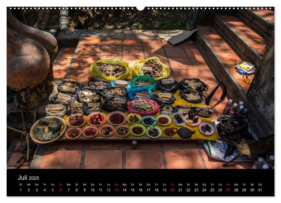 Magisches Kambodscha (CALVENDO Premium Wandkalender 2025)
