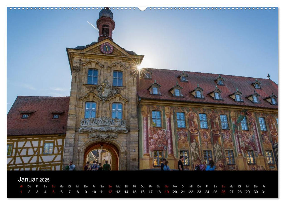 Malerisches Frankenland (CALVENDO Premium Wandkalender 2025)