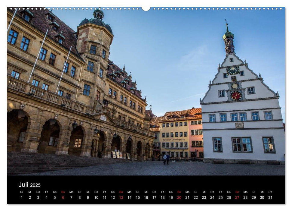 Malerisches Frankenland (CALVENDO Premium Wandkalender 2025)