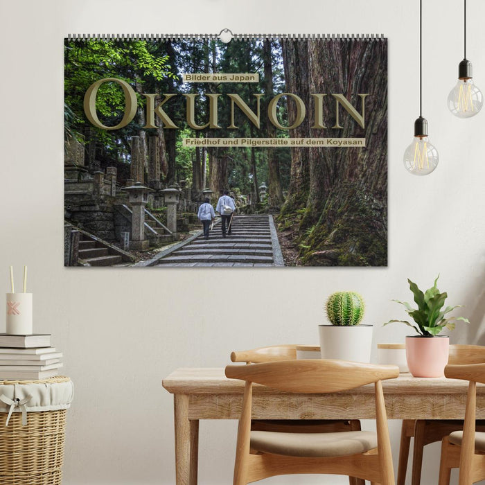 Okunoin, Friedhof und Pilgerstätte auf dem Koyasan (CALVENDO Wandkalender 2025)