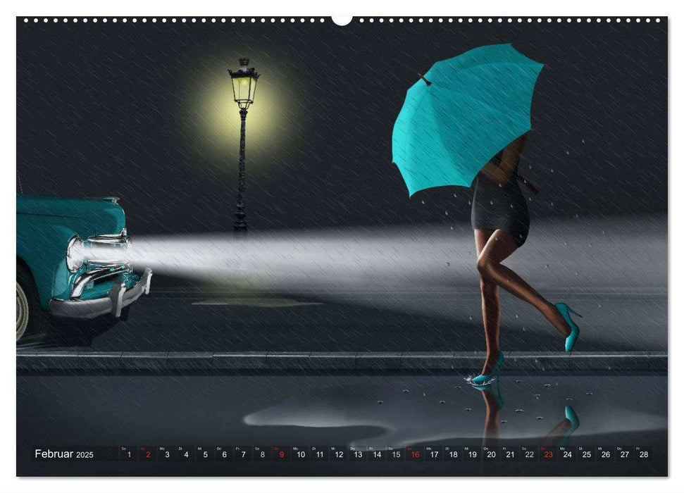 Ladies first by Mausopardia (CALVENDO Premium Wandkalender 2025)