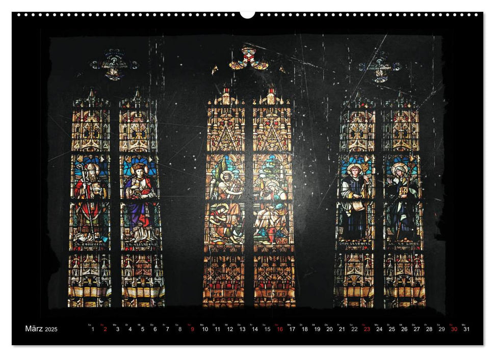 St. Bonifatius Apolda (CALVENDO Premium Wandkalender 2025)