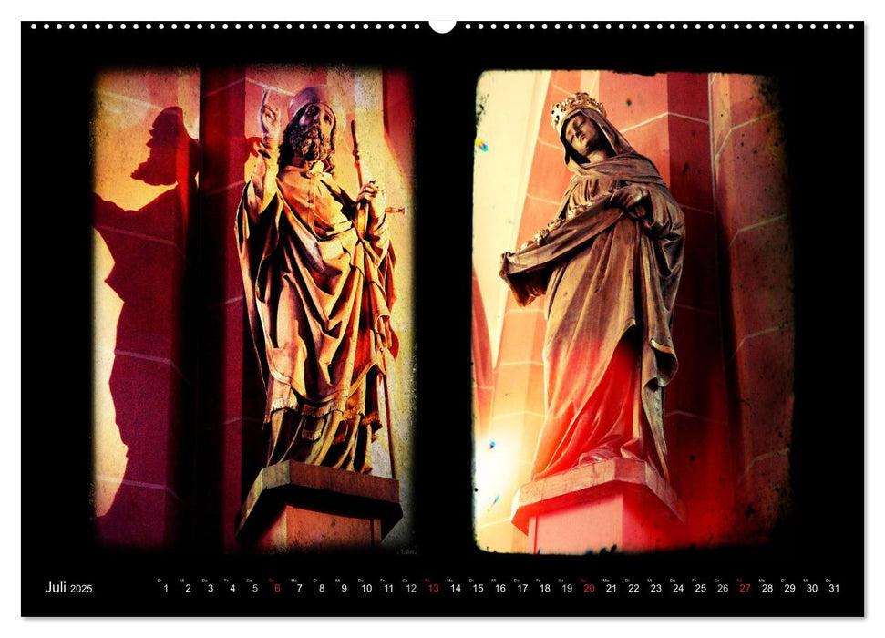 St. Bonifatius Apolda (CALVENDO Premium Wandkalender 2025)