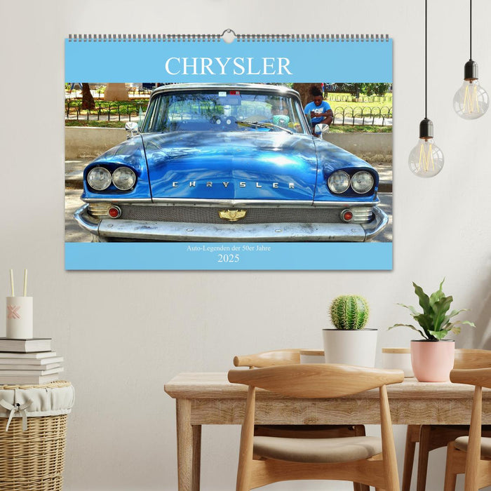 CHRYSLER - Auto-Legenden der 50er Jahre (CALVENDO Wandkalender 2025)