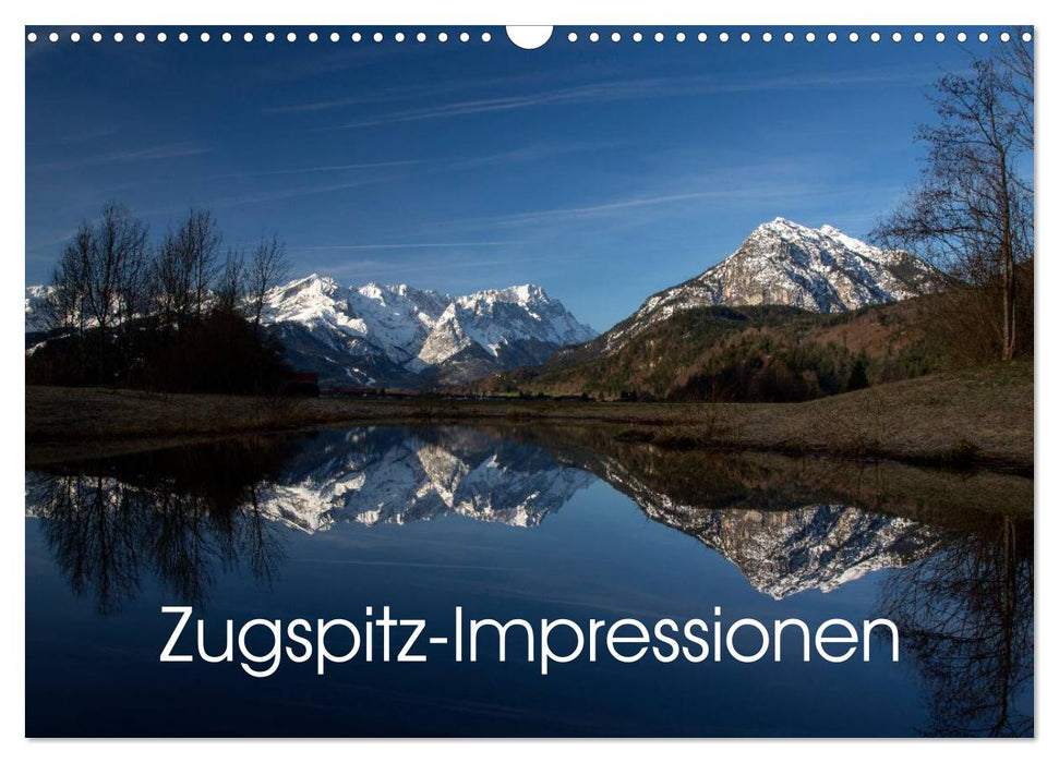 Zugspitz-Impressionen (CALVENDO Wandkalender 2025)