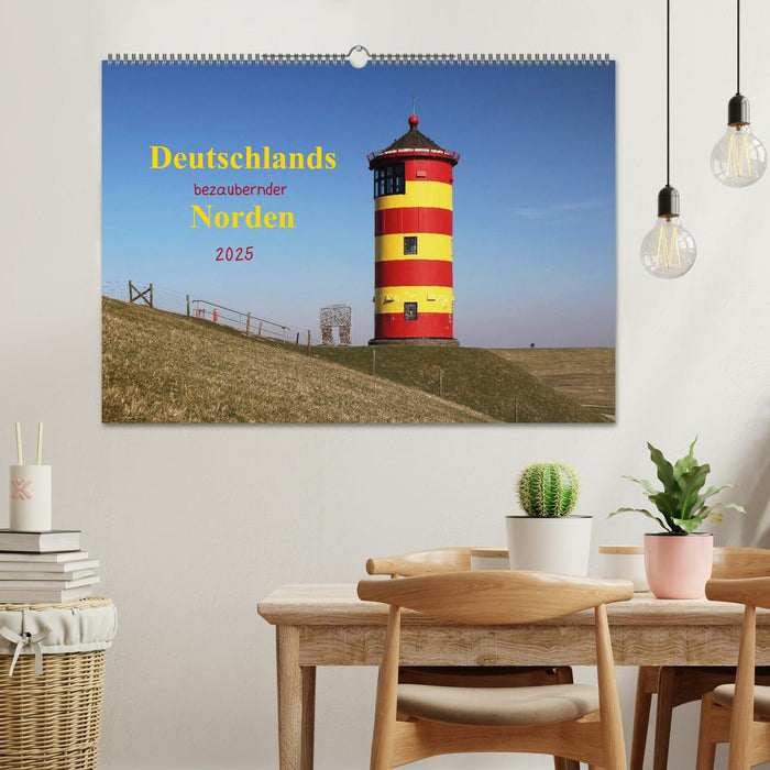 Deutschlands bezaubernder Norden (CALVENDO Wandkalender 2025)