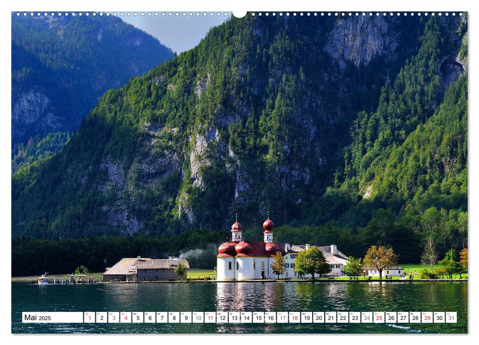 Grüß Gott am Königssee (CALVENDO Premium Wandkalender 2025)