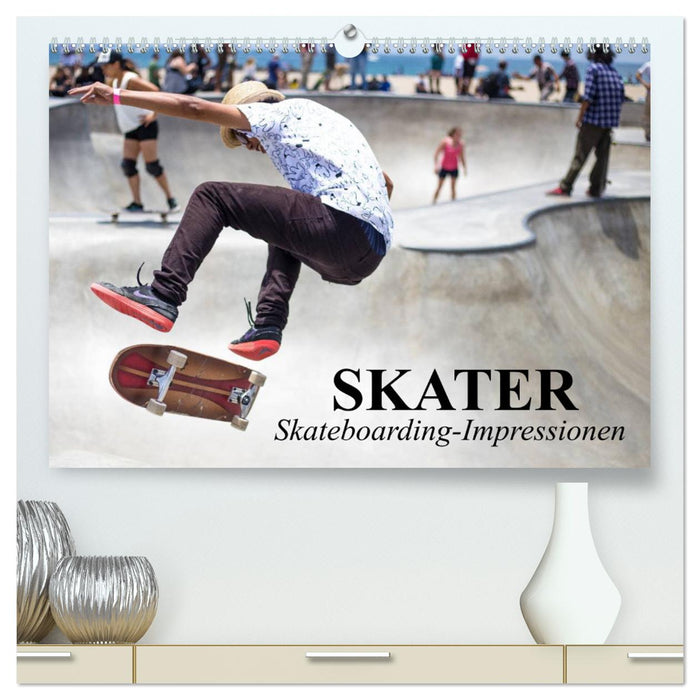 Skater. Skateboarding-Impressionen (CALVENDO Premium Wandkalender 2025)