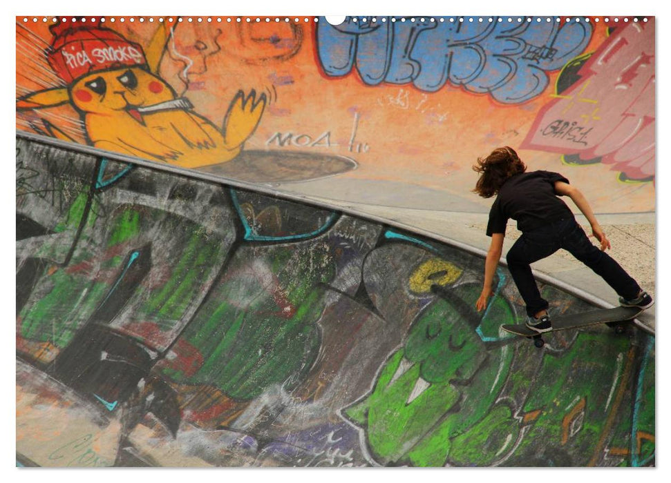 Skater. Skateboarding-Impressionen (CALVENDO Premium Wandkalender 2025)