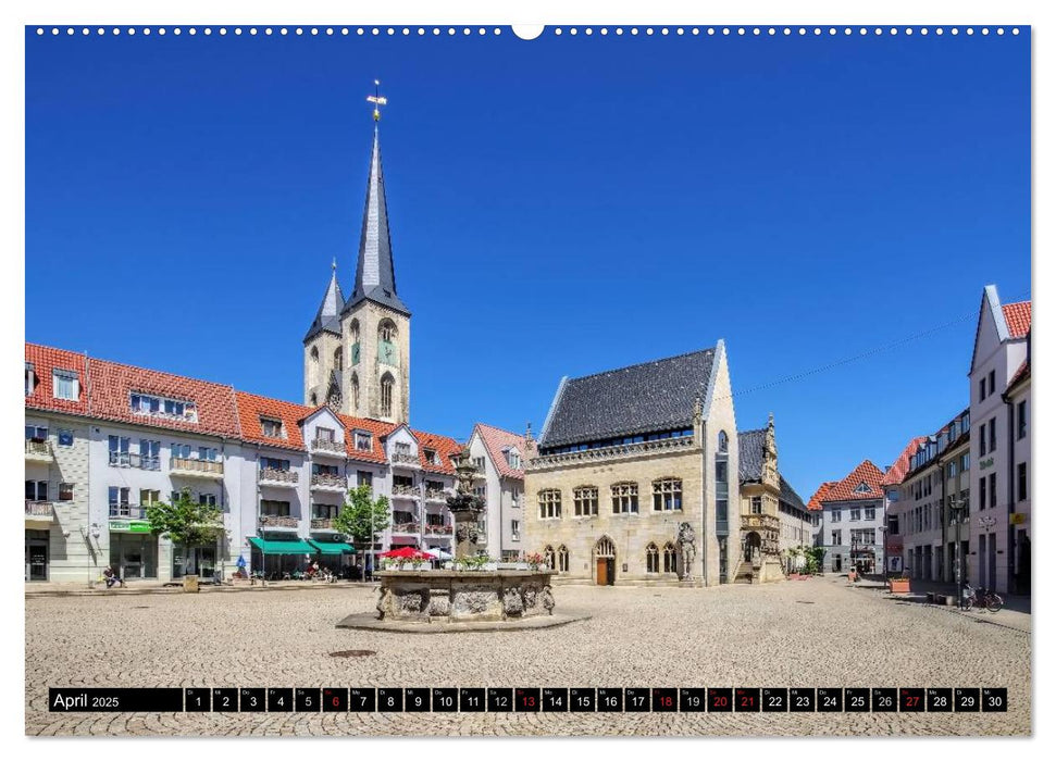 Halberstadt - Das Tor zum Harz (CALVENDO Premium Wandkalender 2025)