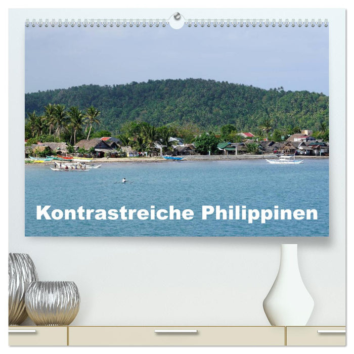 Kontrastreiche Philippinen (CALVENDO Premium Wandkalender 2025)