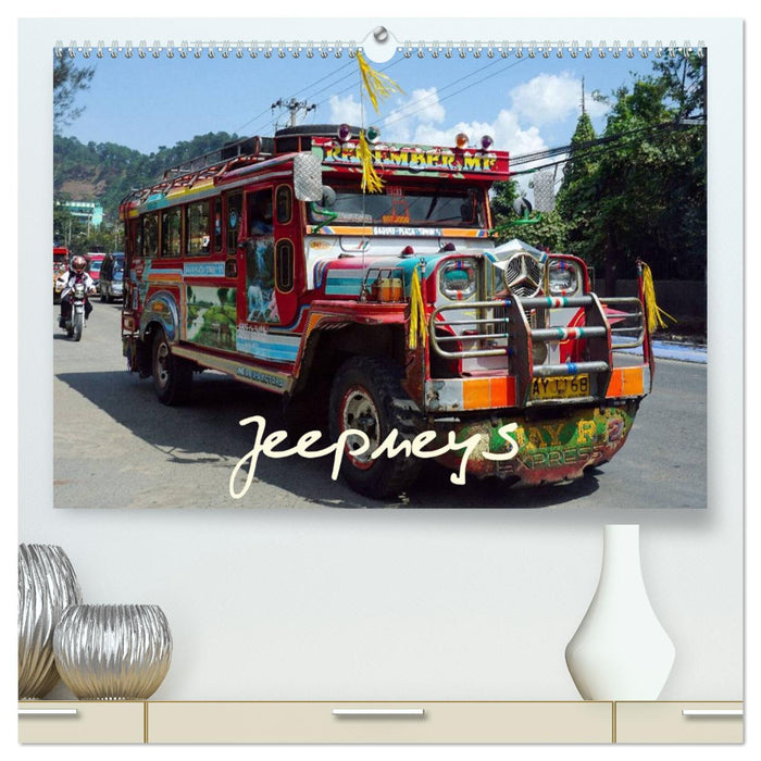 Jeepneys (CALVENDO Premium Wandkalender 2025)