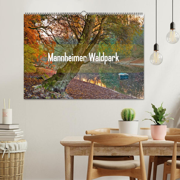 Mannheimer Waldpark (CALVENDO Wandkalender 2025)