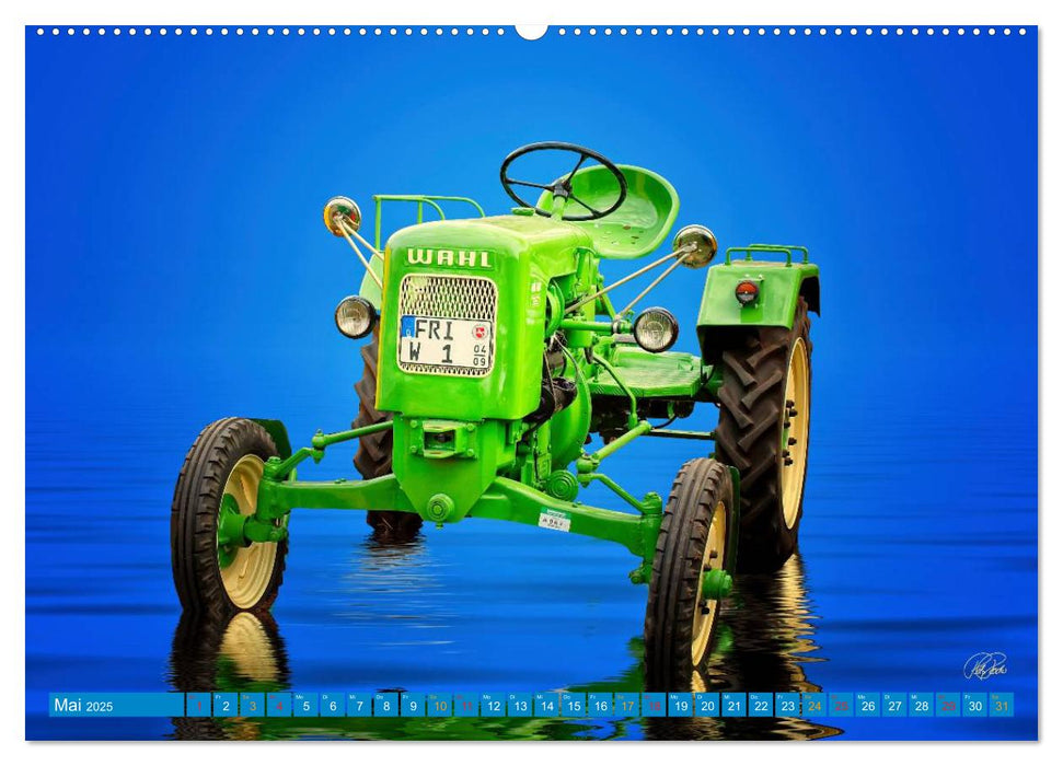 Traktor - Oldtimer (CALVENDO Premium Wandkalender 2025)