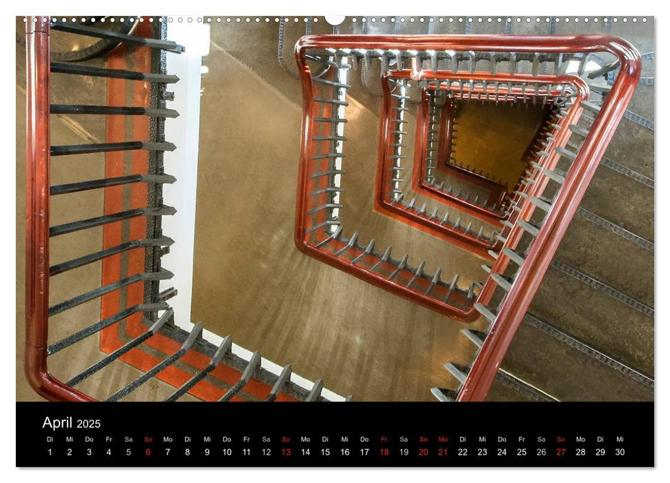 Faszination Treppen (CALVENDO Premium Wandkalender 2025)