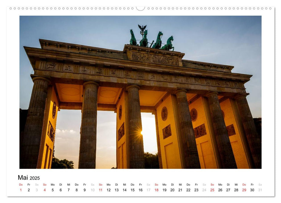 Berlin - Portrait einer Hauptstadt (CALVENDO Wandkalender 2025)