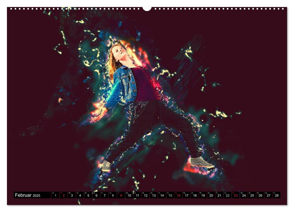 The Dance Explosion (CALVENDO Premium Wandkalender 2025)