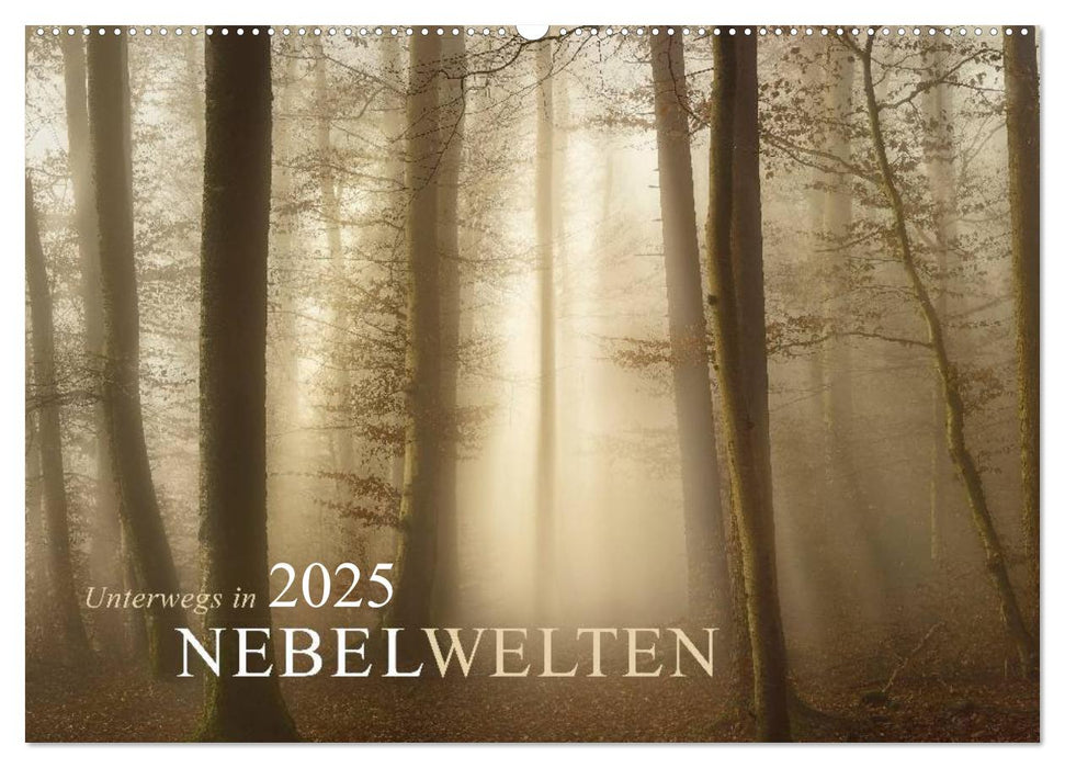 Unterwegs in Nebelwelten (CALVENDO Wandkalender 2025)