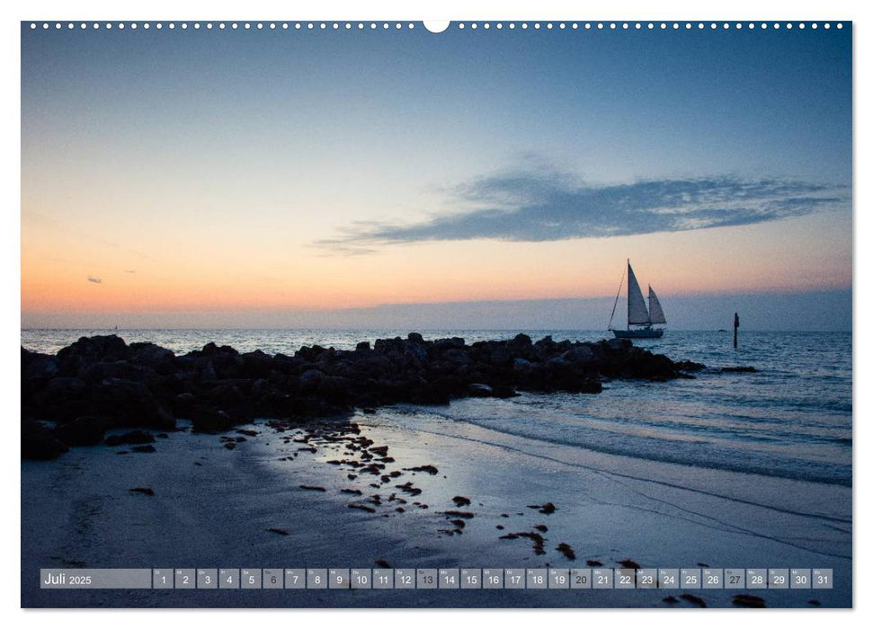 Florida. Sonne und Meer (CALVENDO Premium Wandkalender 2025)