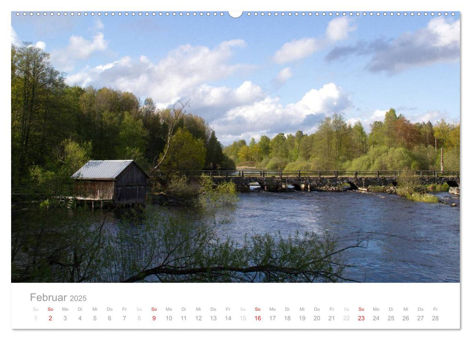 Schwedische Momente (CALVENDO Premium Wandkalender 2025)