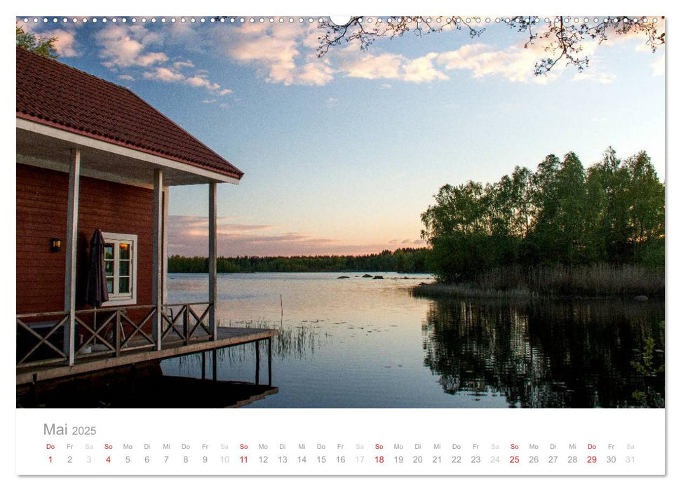 Schwedische Momente (CALVENDO Premium Wandkalender 2025)