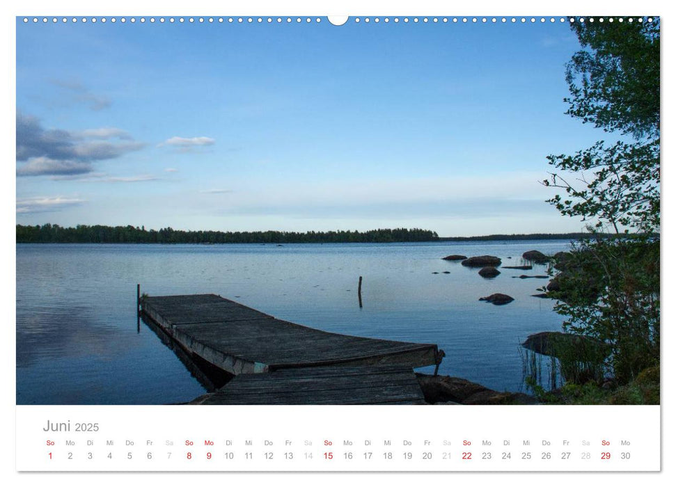 Schwedische Momente (CALVENDO Premium Wandkalender 2025)