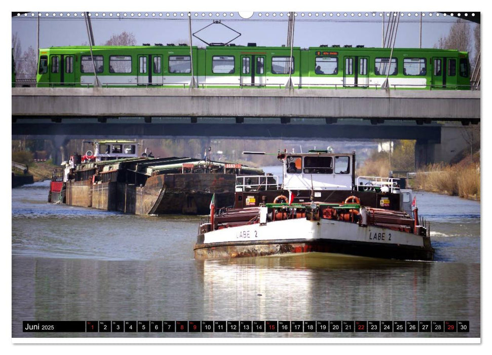 Der Mittellandkanal - 325 Kilometer Wasserstraße (CALVENDO Premium Wandkalender 2025)