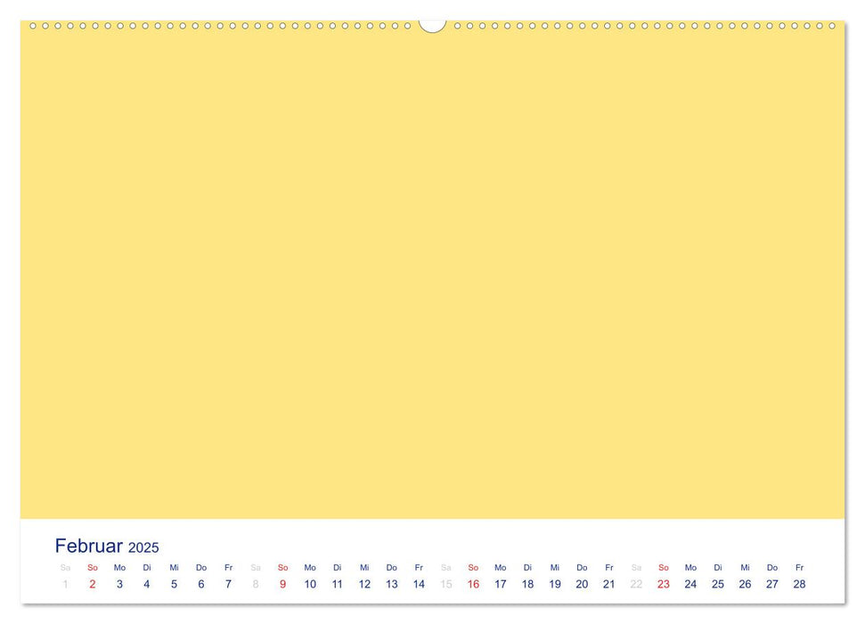 Farbiger Bastelkalender (CALVENDO Wandkalender 2025)