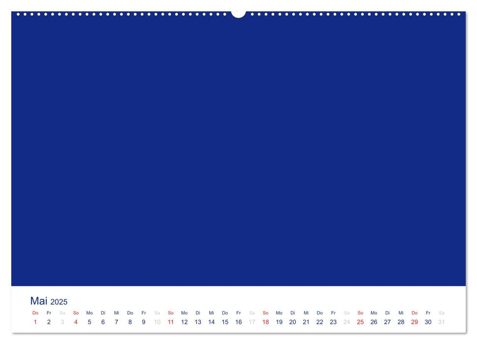 Farbiger Bastelkalender (CALVENDO Wandkalender 2025)