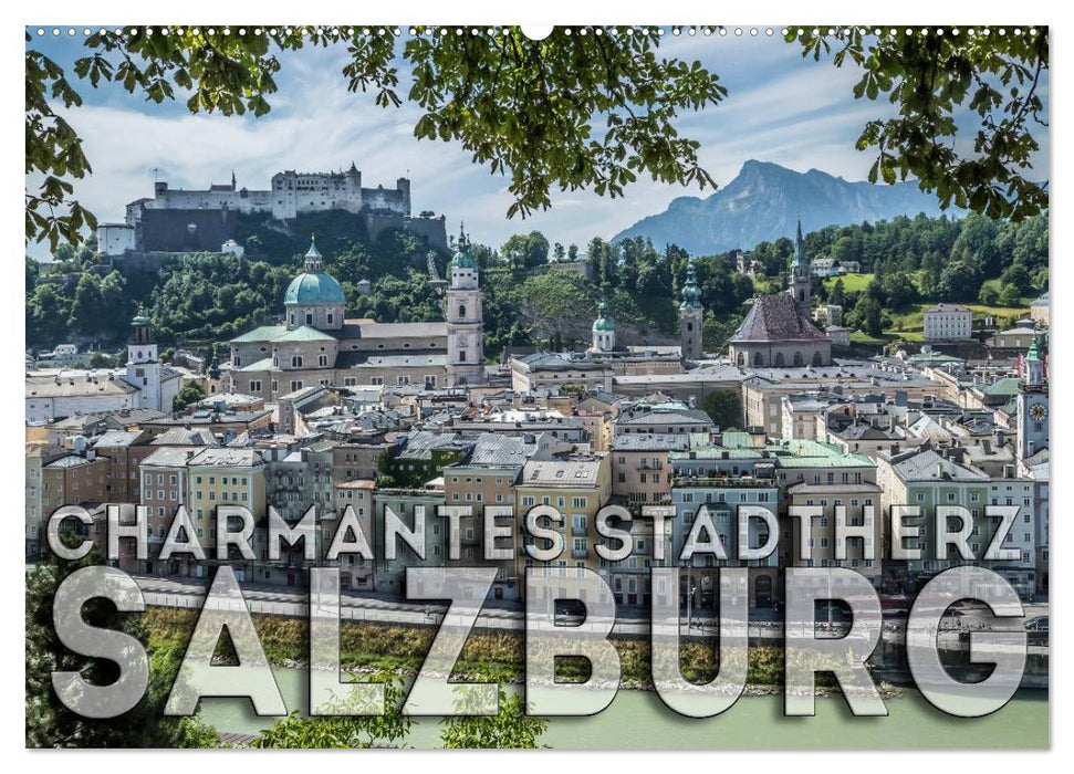 Charmantes Stadtherz SALZBURG (CALVENDO Wandkalender 2025)