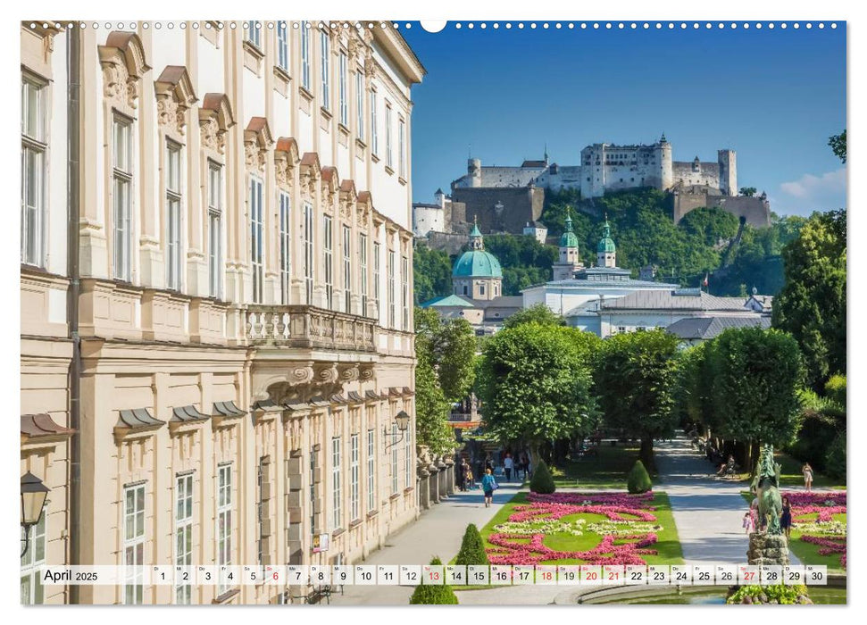 Charmantes Stadtherz SALZBURG (CALVENDO Wandkalender 2025)