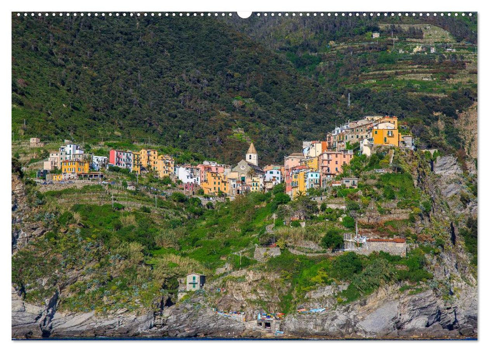 Cinque Terre Sentiero Azzurro (CALVENDO Premium Wandkalender 2025)