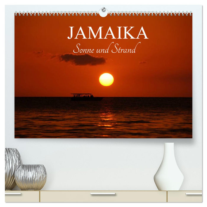Jamaika Sonne und Strand (CALVENDO Premium Wandkalender 2025)