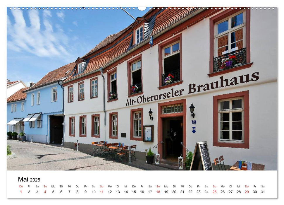 Romantisches Oberursel von Petrus Bodenstaff (CALVENDO Premium Wandkalender 2025)