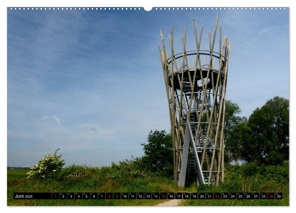 Osterholz-Scharmbeck im Teufelsmoor (CALVENDO Premium Wandkalender 2025)