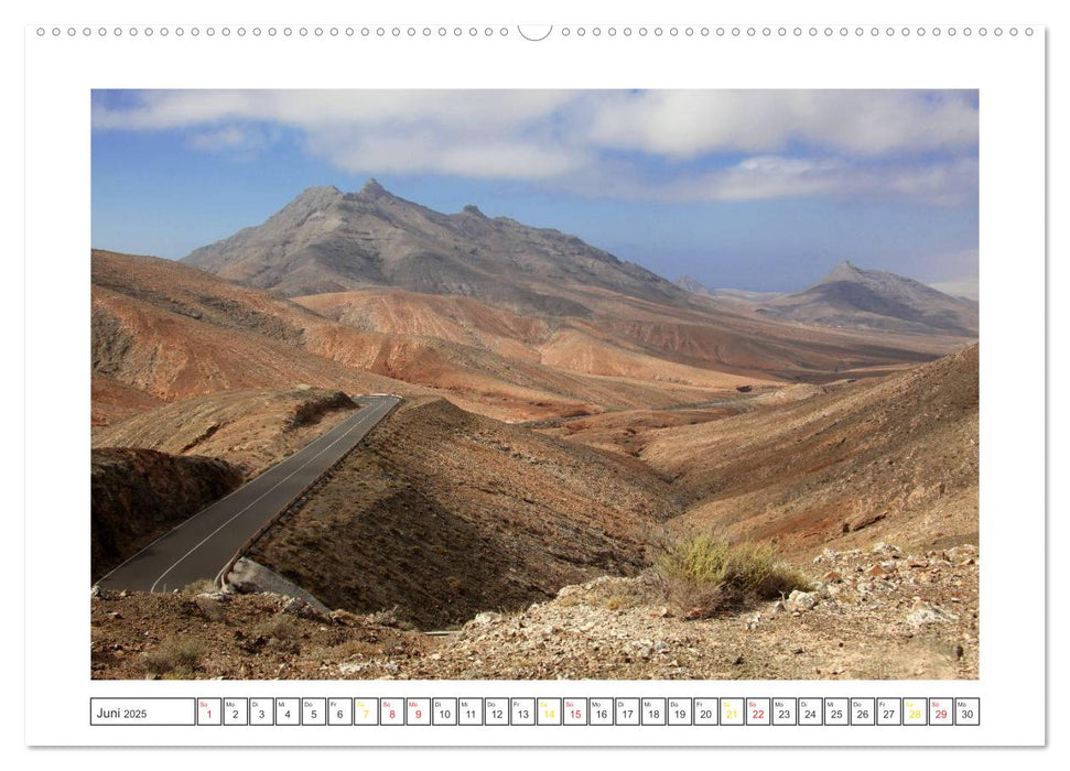 Fuerteventura - Insel im Licht (CALVENDO Premium Wandkalender 2025)