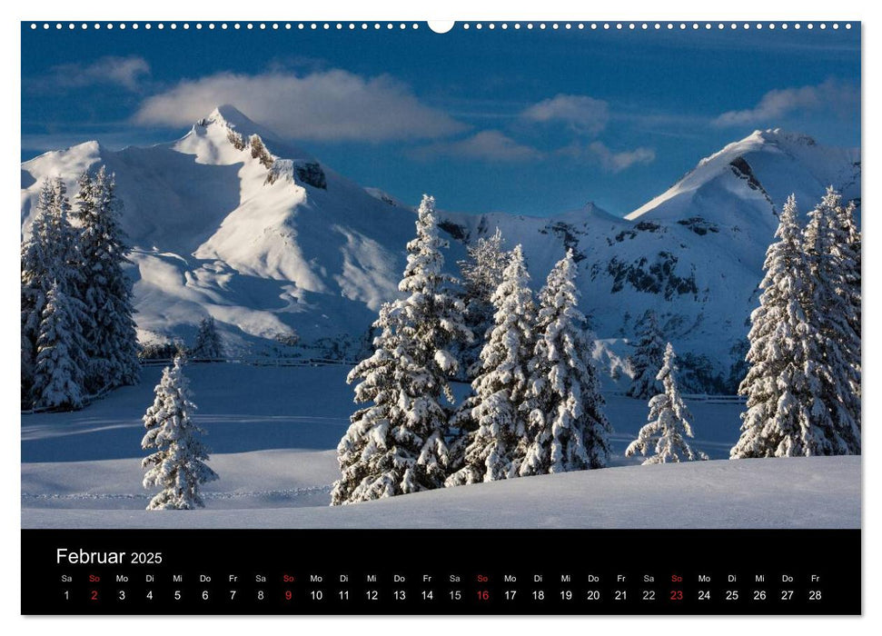 Faszinierendes Graubünden (CALVENDO Premium Wandkalender 2025)