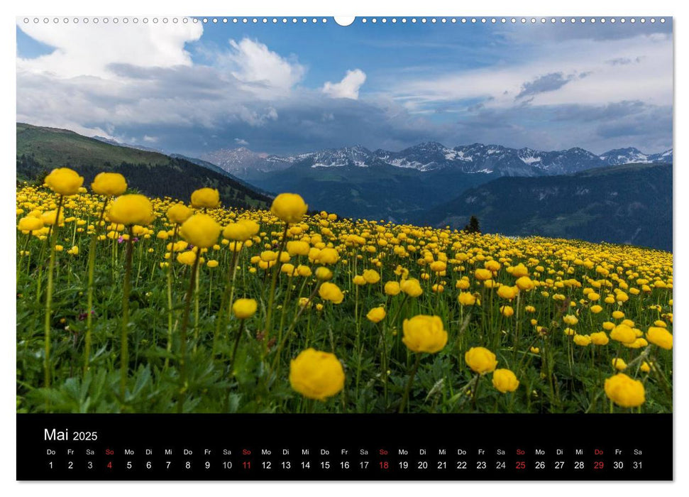 Faszinierendes Graubünden (CALVENDO Premium Wandkalender 2025)