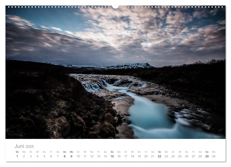 Island - Iceland Impressionen (CALVENDO Wandkalender 2025)