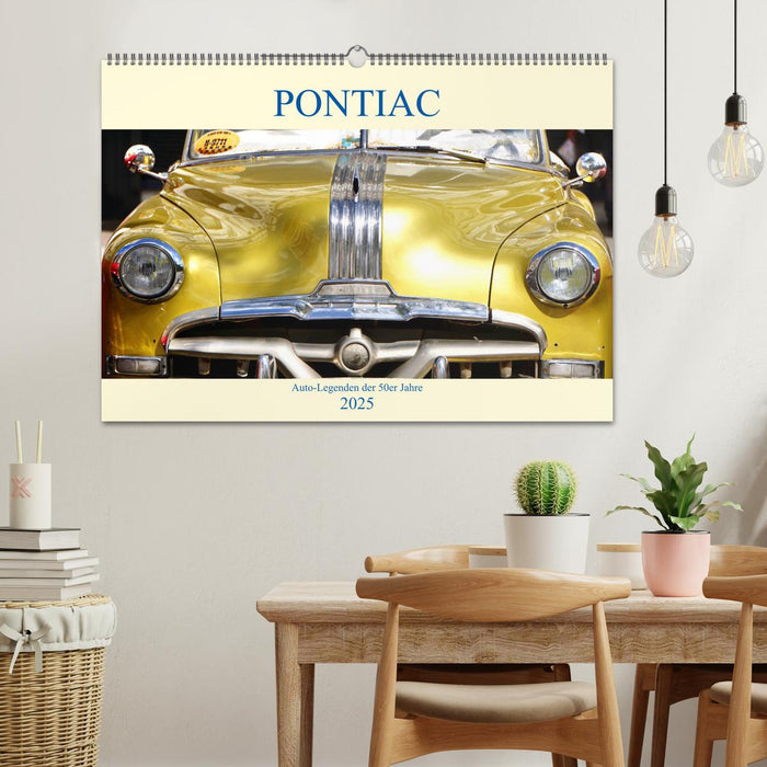 PONTIAC - Auto-Legenden der 50er Jahre (CALVENDO Wandkalender 2025)