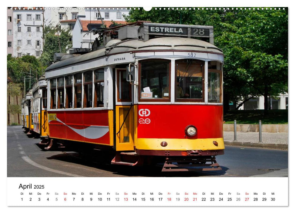 Lissabon Highlights von Petrus Bodenstaff (CALVENDO Premium Wandkalender 2025)