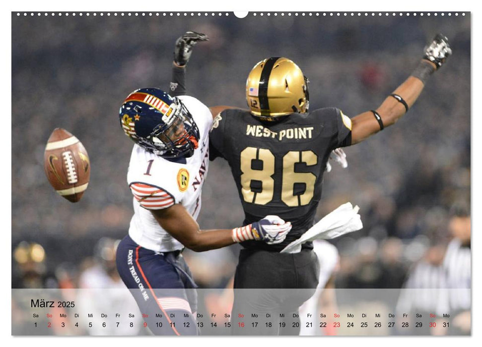 Sport. American Football (CALVENDO Premium Wandkalender 2025)