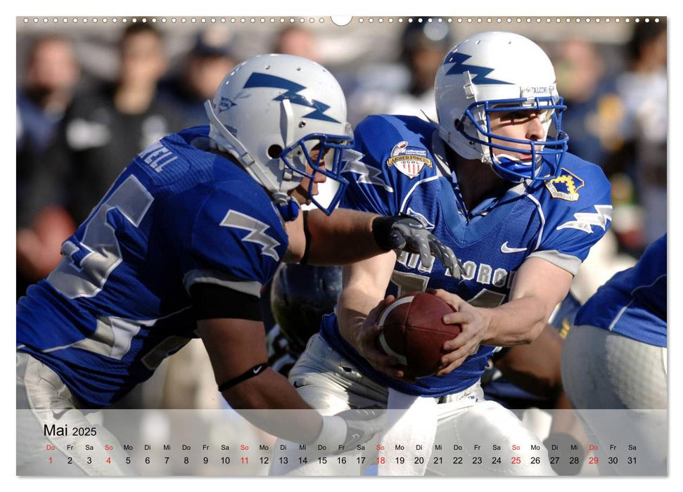 Sport. American Football (CALVENDO Premium Wandkalender 2025)