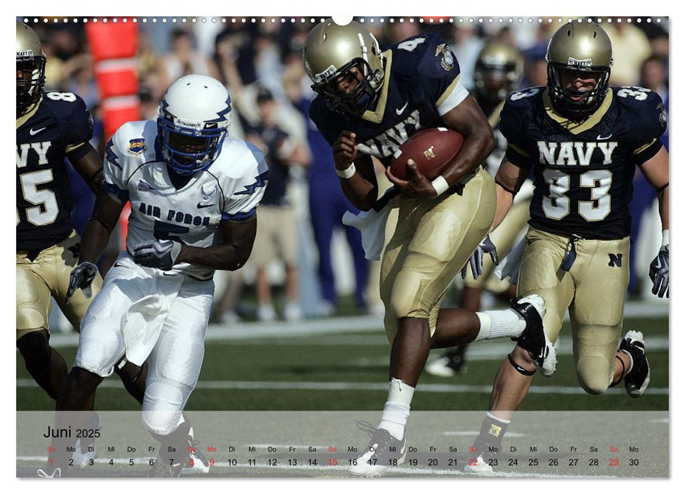 Sport. American Football (CALVENDO Premium Wandkalender 2025)